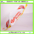180 cm customer logo printing beach umbrella with tilt
